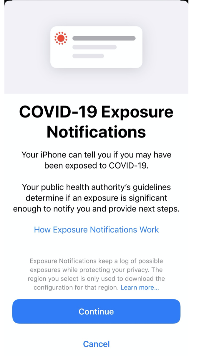 exposure notification