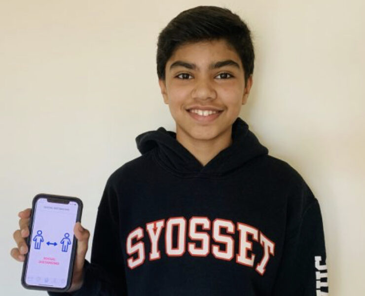 Krishiv Shah - social distancing app