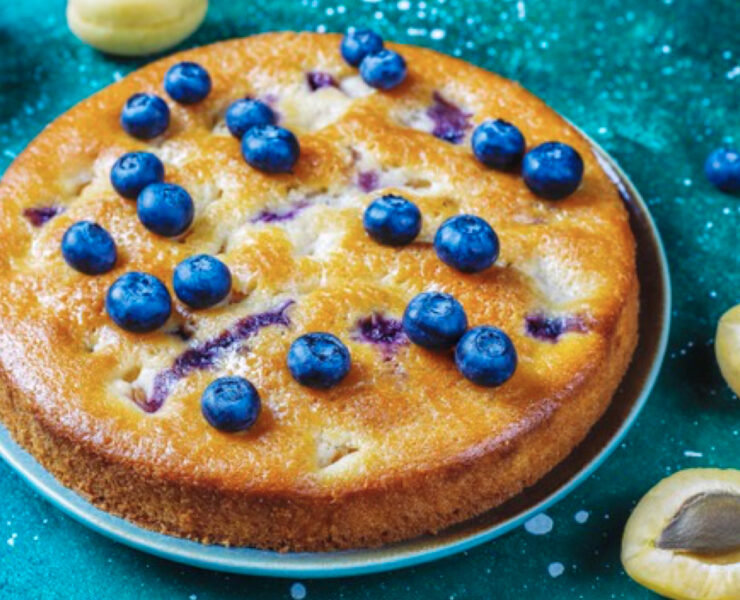 Prepare For Holiday Season With This Blueberry Pound Cake - No egg recipe