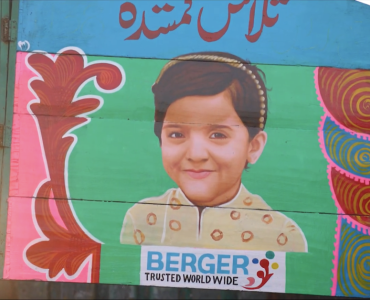 Berger Paints Is Using 'Truck Art' To Help Find Missing Children In Pakistan