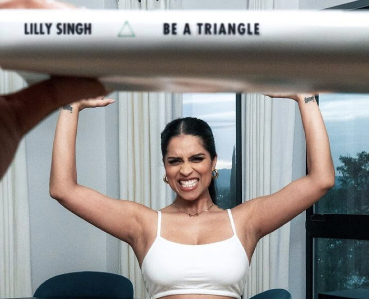 Lilly Singh’s Promos For "Be A Triangle" Are Next Level Hip